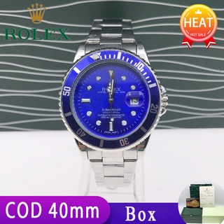 （hot）ROLEXs Watch For Men Automatic Pawnable Original Silver ROLEXs Green Blue Black Water Ghost Wat #1