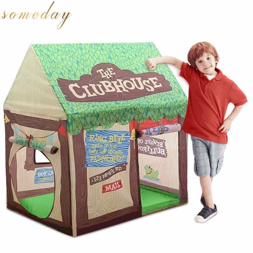 Ice Cream House Tent For Kids Large Indoor and Outdoor Play Castle