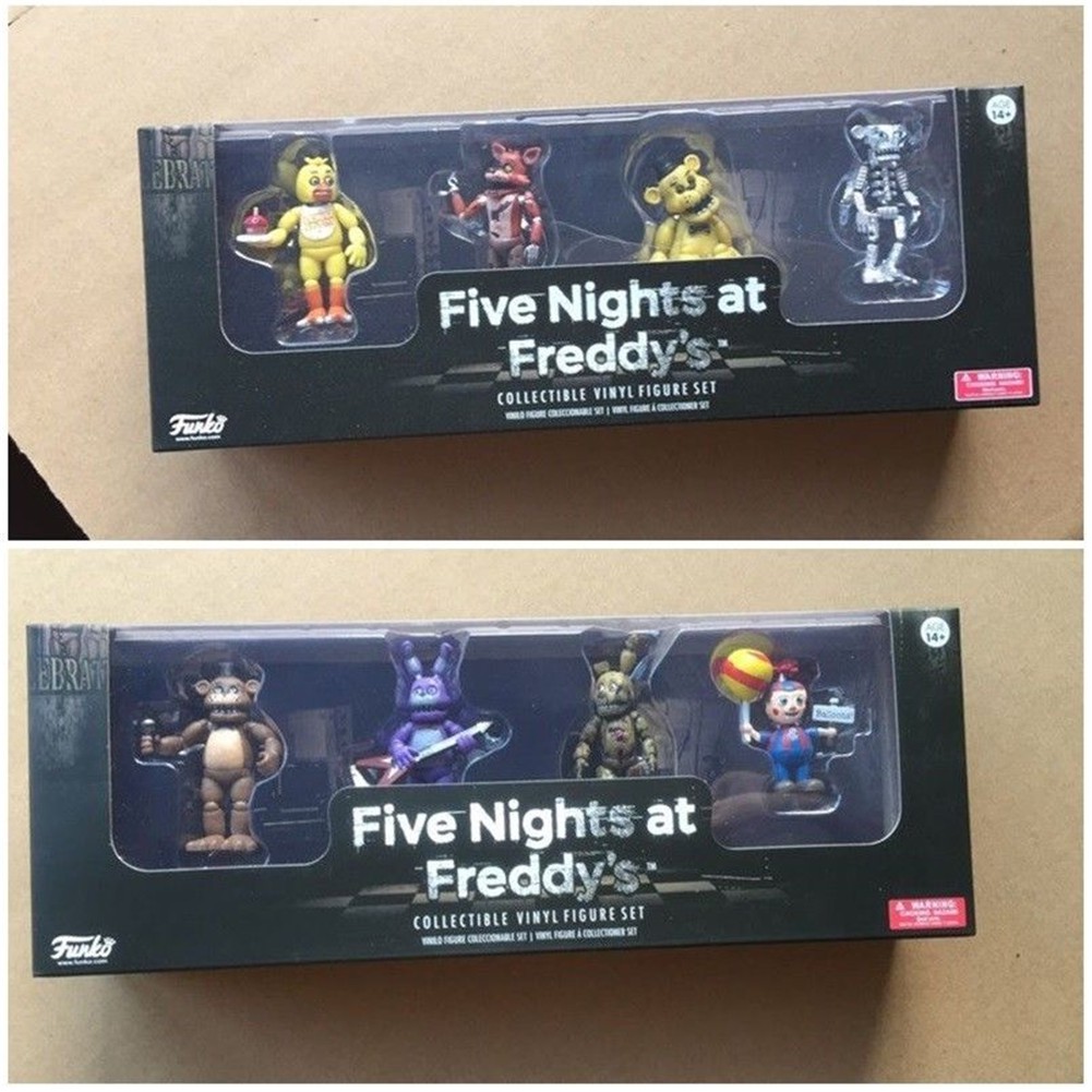 five nights at freddy's vinyl figure set