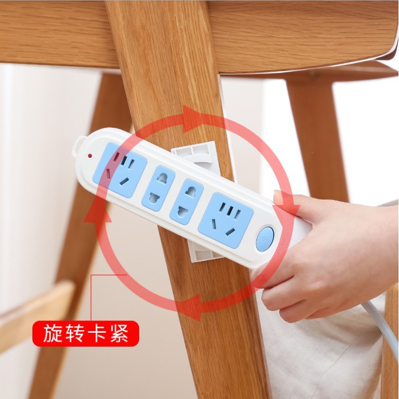 Self Adhesive Power Strip Wall Mount Fixator,mount Simplest Bracket