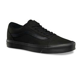 vans shoes all black