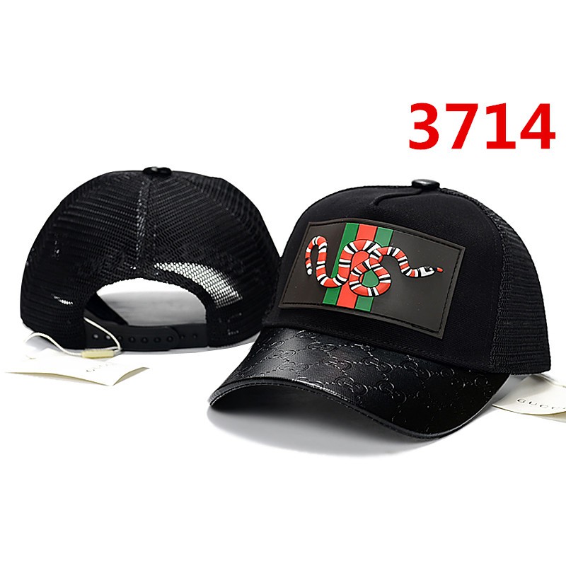 gucci cap snake black