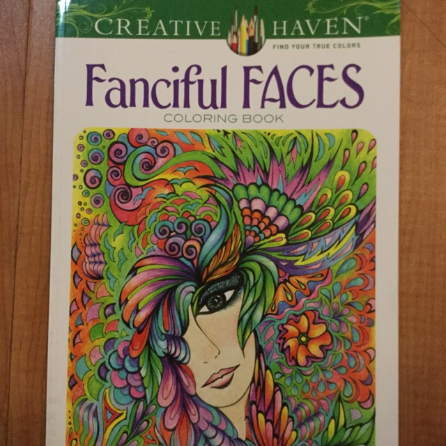 Download Creative Haven Fanciful Faces Adult Coloring Book Shopee Philippines