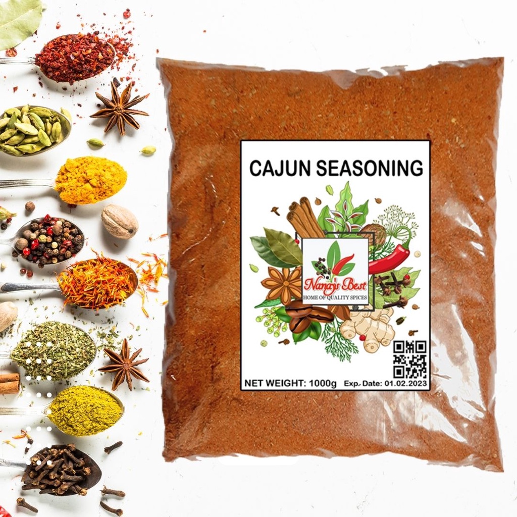NanaysBest Cajun Seasoning 1000 Grams 1 Kg Cajun Seasoning Powder