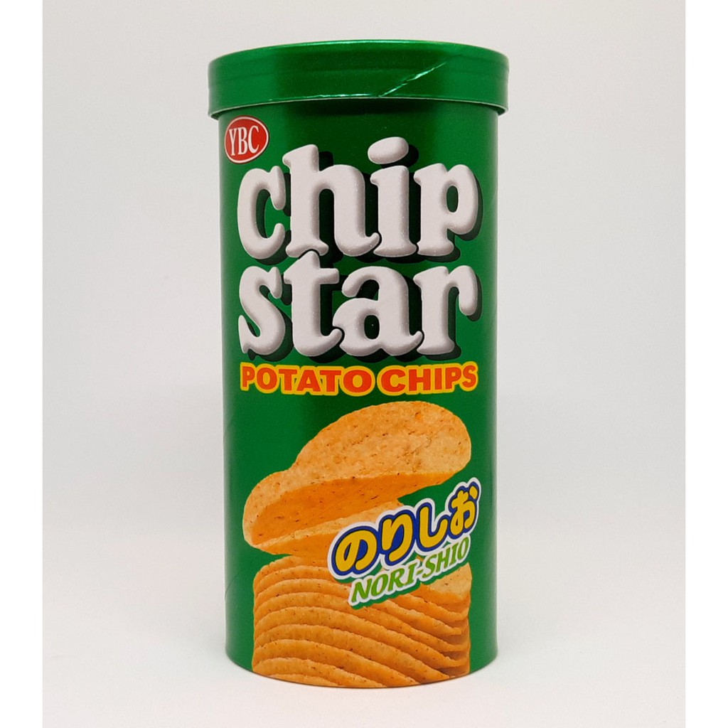 CHIPSTAR POTATO CHIPS (NORI SALT FLAVOR) | Shopee Philippines