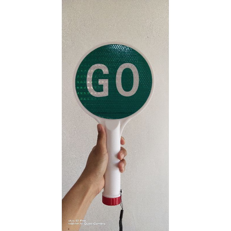 Stop and Go traffic sign 13.5inches | Shopee Philippines