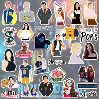 riverdale series 01 stickers 50pcs set tv shows mixed luggage laptop skateboard doodle stickers shopee philippines