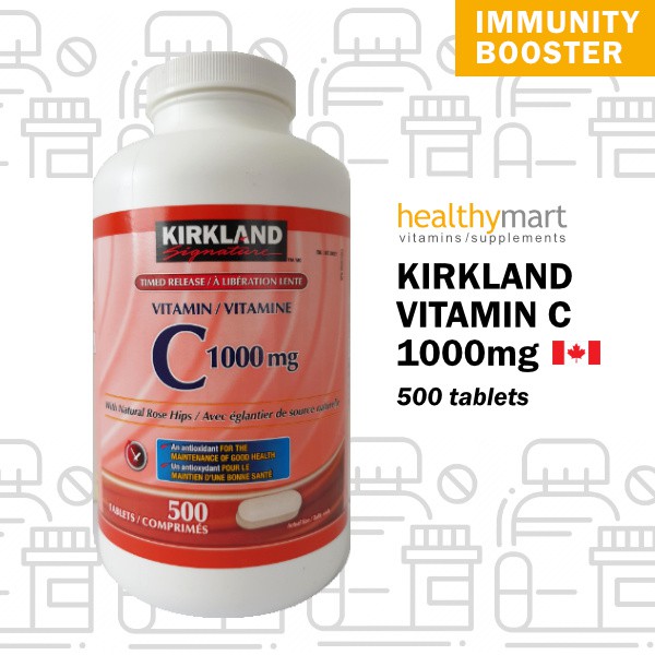 Kirkland Vitamin C 1000mg With Rose Hips Canada Shopee Philippines