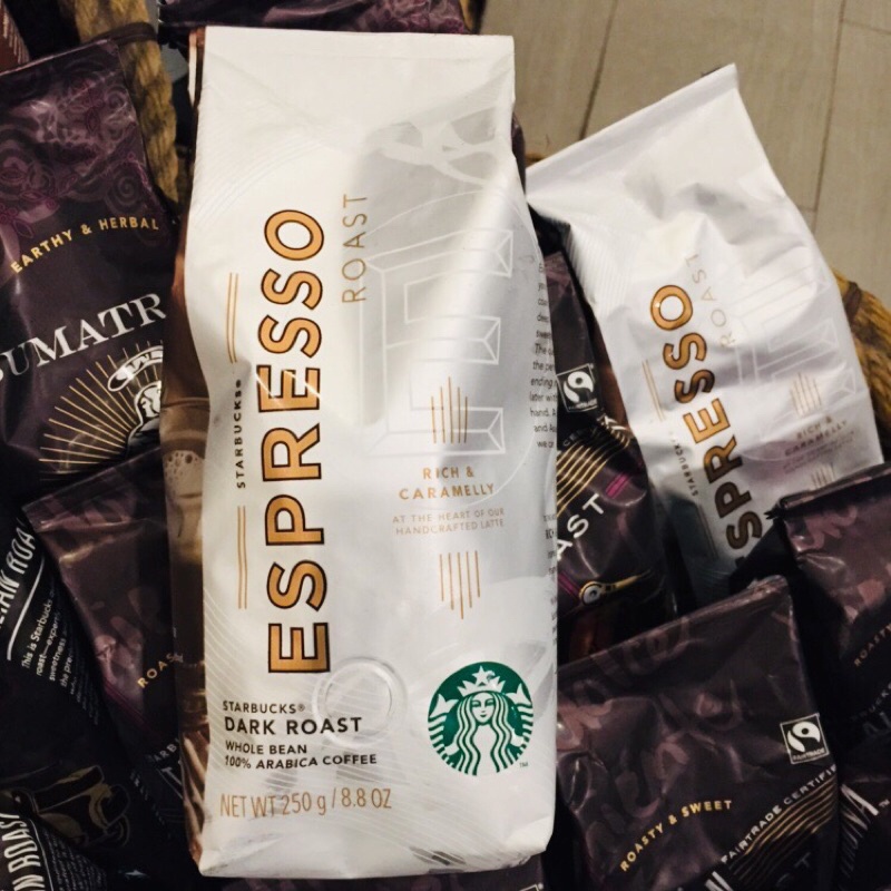 Starbucks original espresso Dark roast whole bean 250gms Shopee Philippines