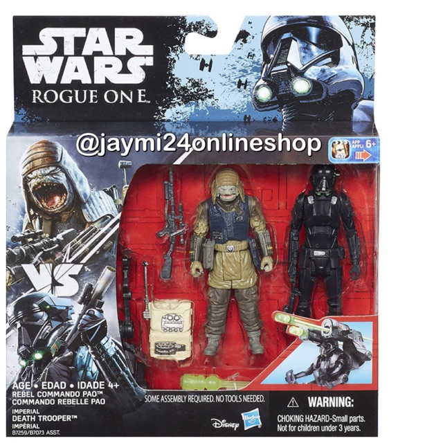 Star Wars Rogue One Commander Pao /& Death Trooper Action Figure 2 Pack NEW