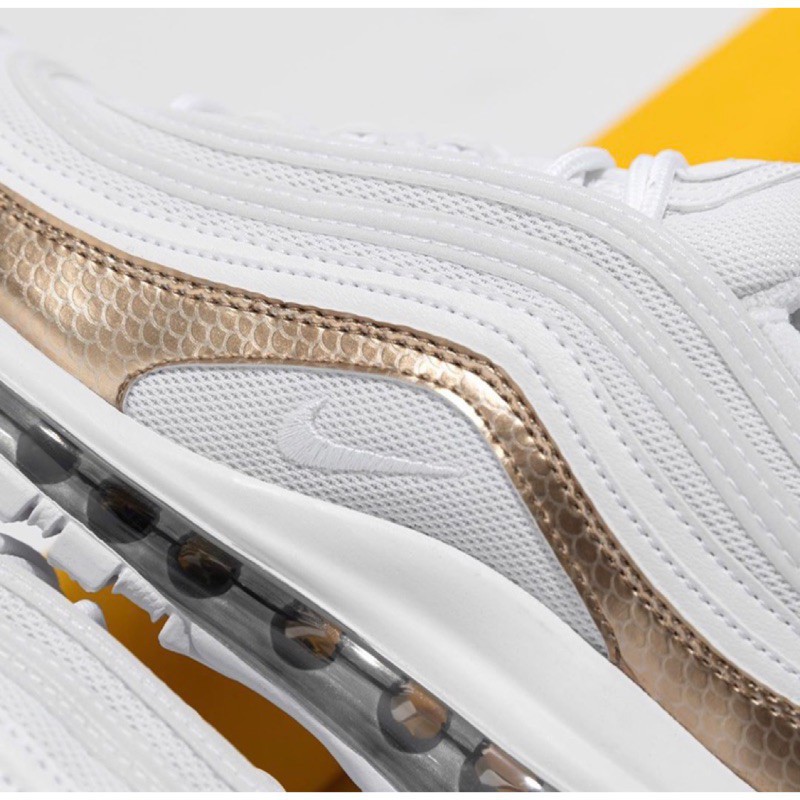 nike air max 97 white rose gold