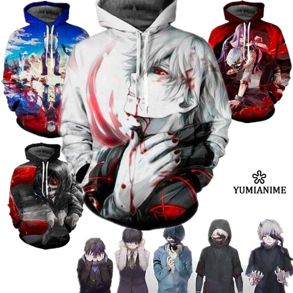 tokyo ghoul pullover hoodie