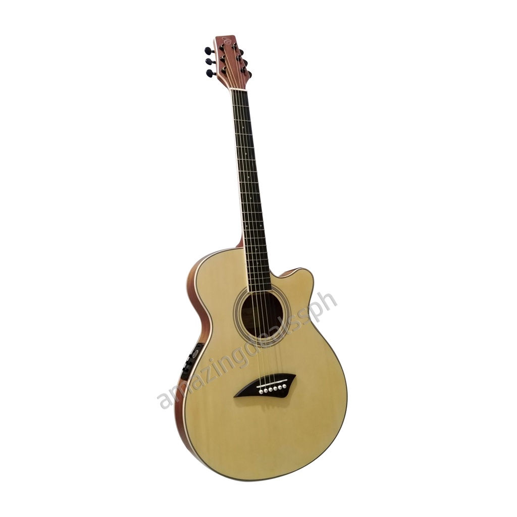 F4040T Acoustic Guitar with Equalizer / Chard Guitar (Natural) Shopee Philippines