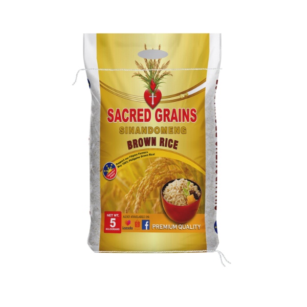 Sacred Grains Sinandomeng Brown Rice 5 Kg Shopee Philippines