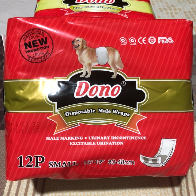 dono disposable male wraps