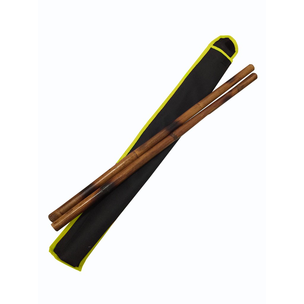 ARNIS STICK WITH CASE (YELLOW) | Shopee Philippines