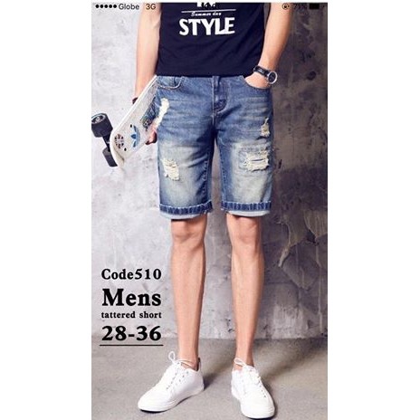 maong shorts mens