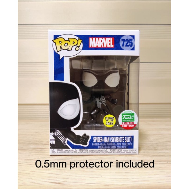 Funko Pop! Marvel Spider-man Symbiote Suit Glows in the Dark Funko Shops  Exclusive #725 | Shopee Philippines