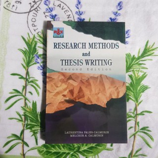 Research methods and thesis writing 2nd edition pdf image