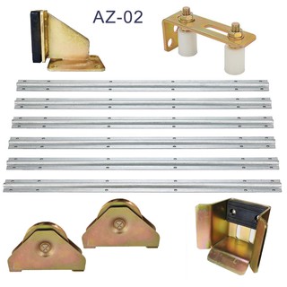 ALTECH Sliding Gate Hardware Set (Rollers, Tracks, Stopper, Catcher, Guide) AZ-02 #2