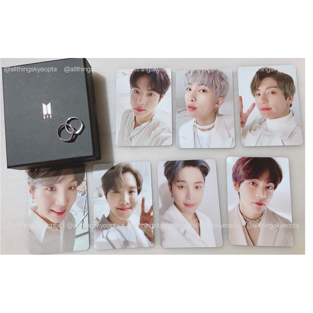 READY TO SHIP BTS Map of the Soul Tour Ring Photocards ...