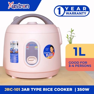 Astron JRC-101 1L Jar Type Rice Cooker (Nude Beige) | 5 cups | 350W | 3-4 persons | free paddle