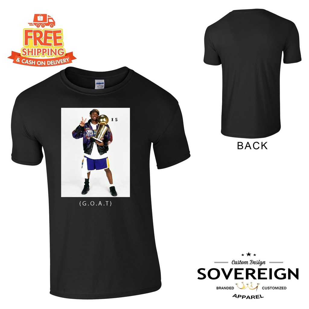 kobe goat shirt