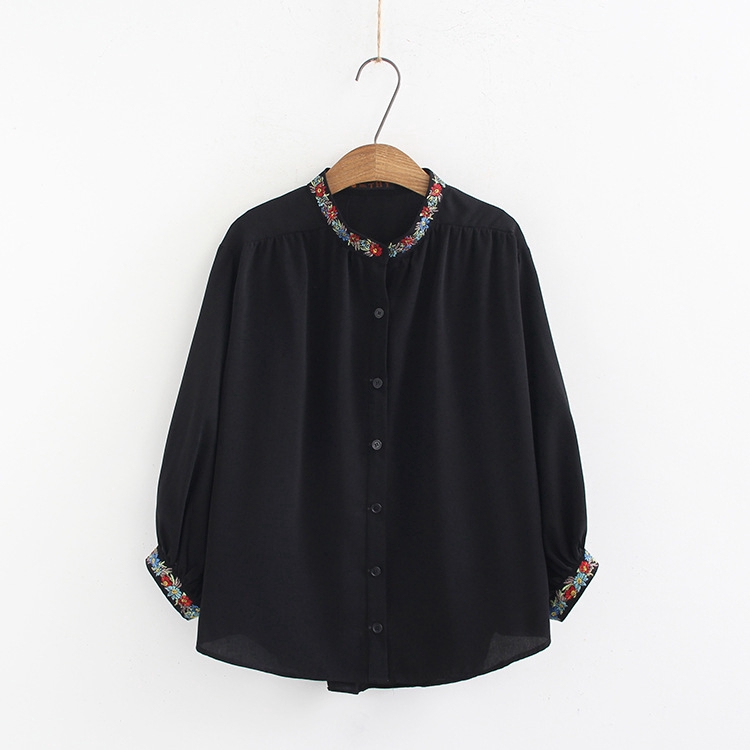 black workwear tops