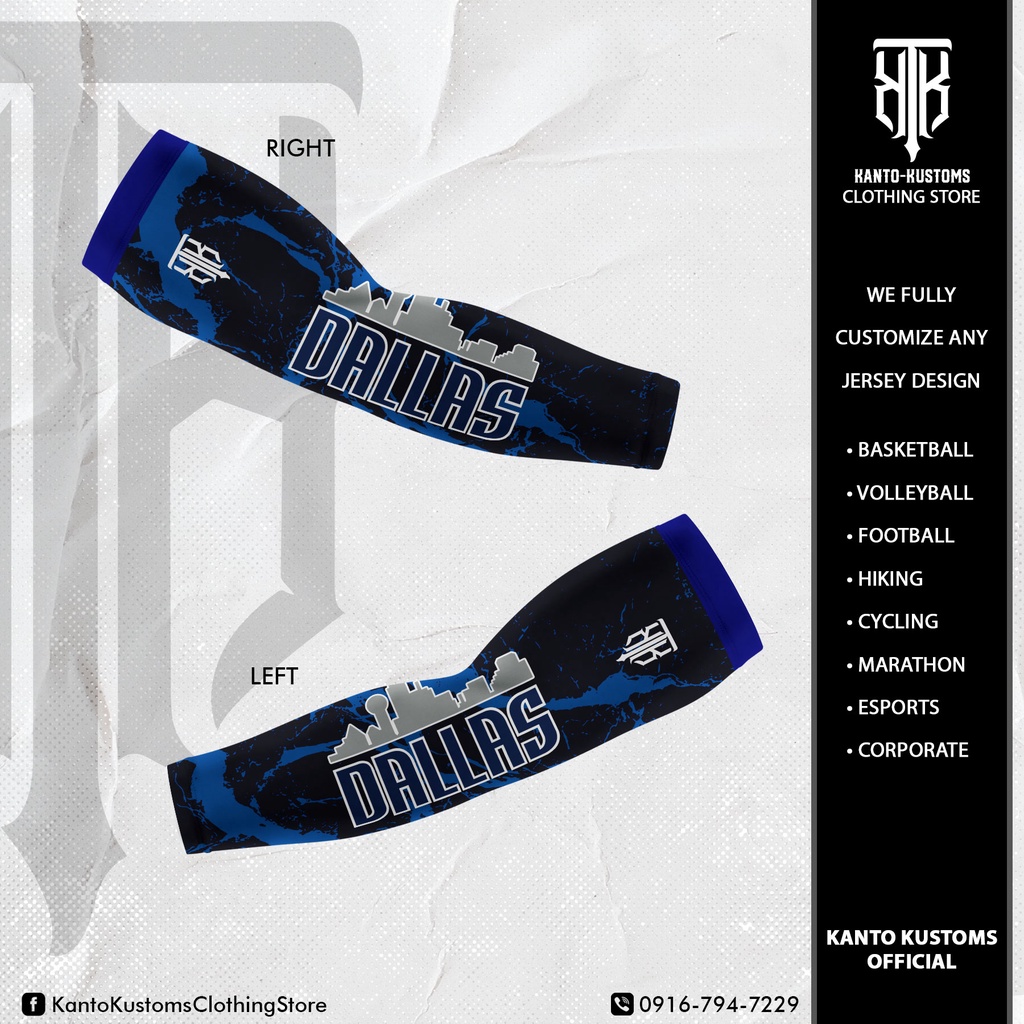 KANTO KUSTOMS X NBA PREMIUM ARM SLEEVES SPORTS "NBA WESTERN SOUTH WEST