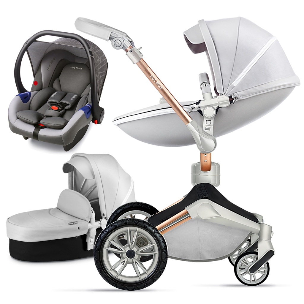 hot mom 3 in 1 travel stroller