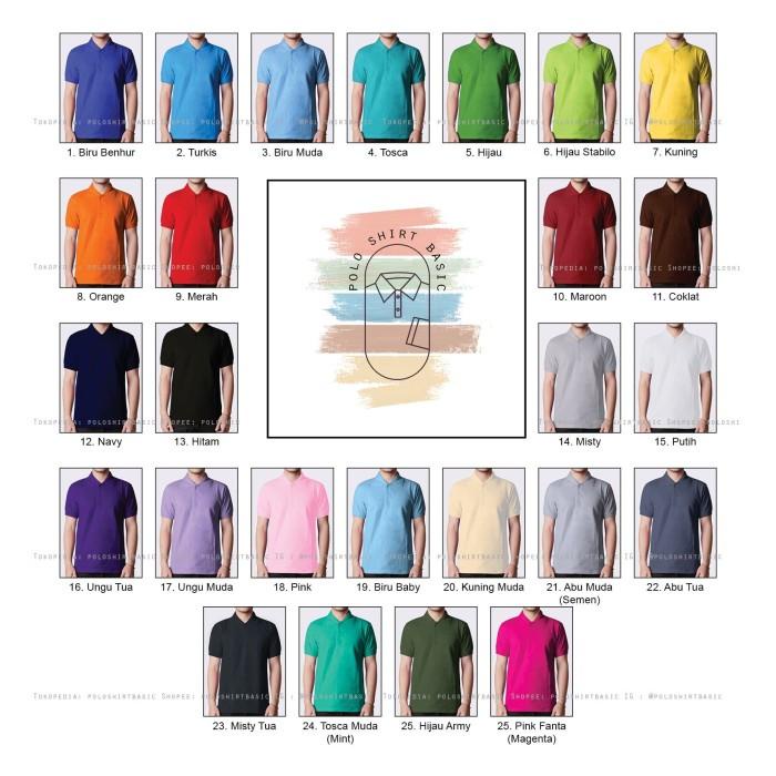 Pastel Color Polo Shirt Collar S, M, L, Xl, Xxl Shopee Philippines