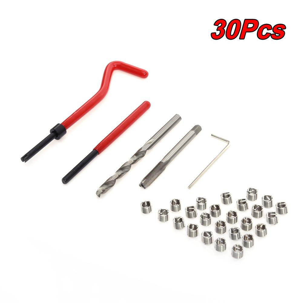 M10 X 1.25 Thread Repair Kit 15 Piece Helicoil Compatible Damaged Threads
