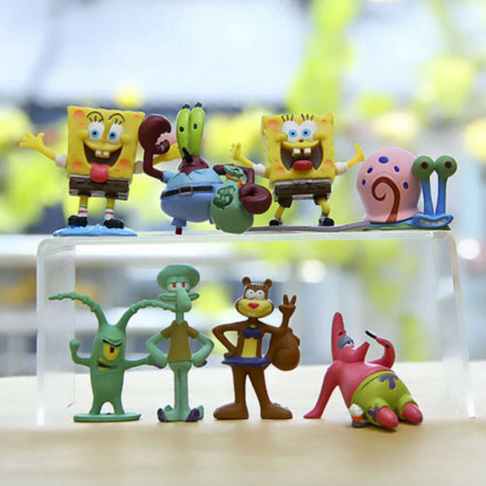 spongebob action figure set