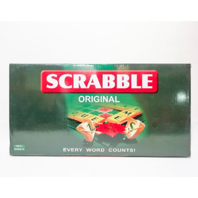 Scrabble Boardgame Set | Shopee Philippines