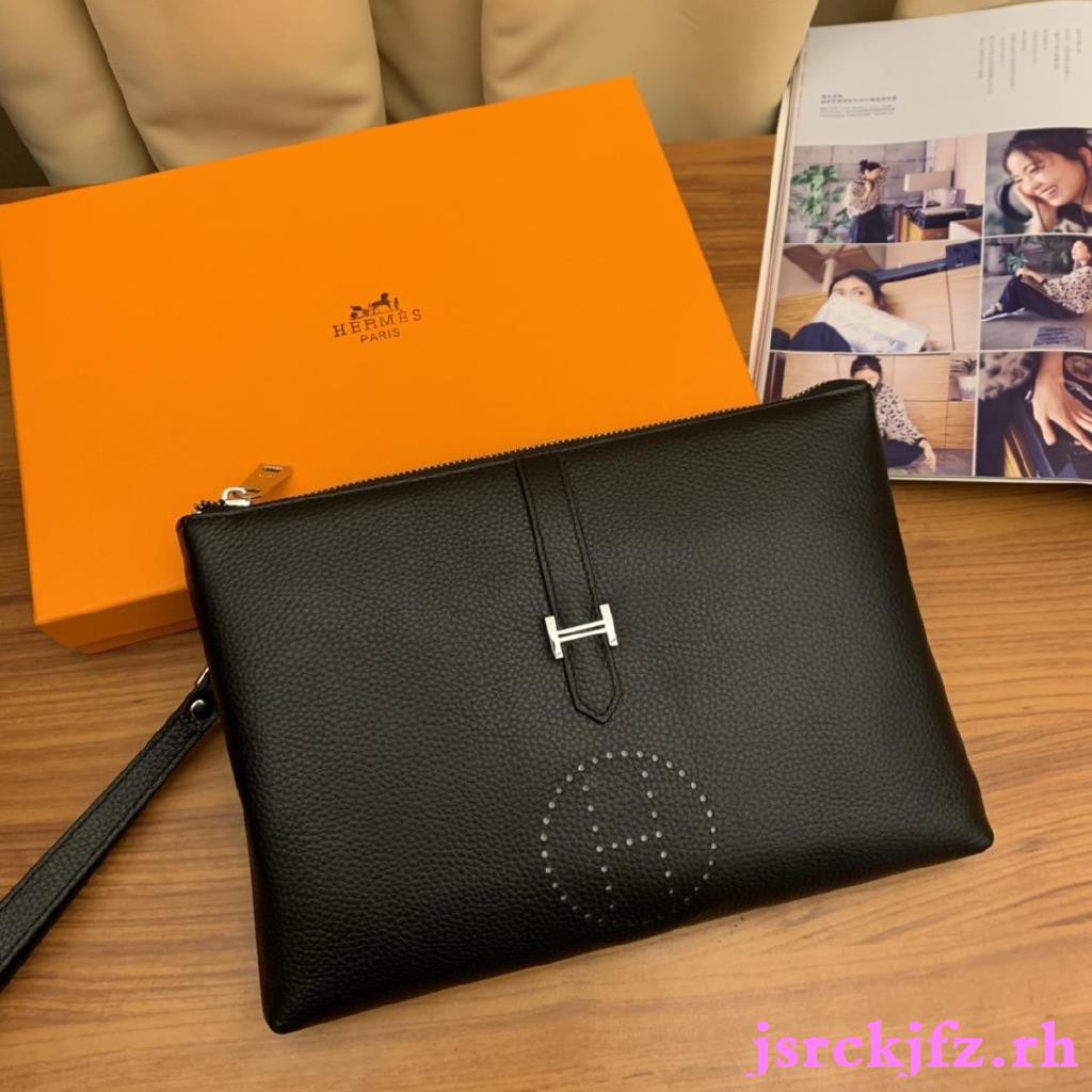 hermes men clutch