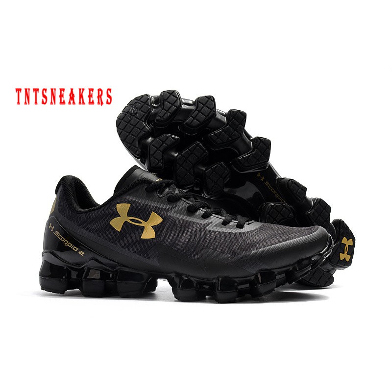 under armour black sneakers