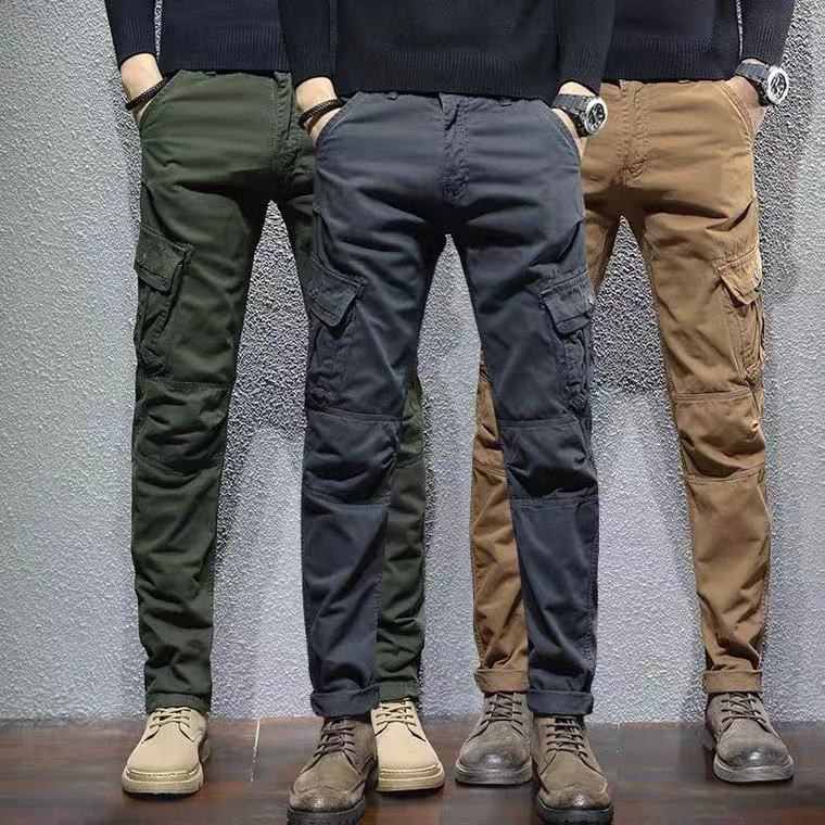 ZABA# Fashion Men Outdoor 6 Pocket cargo pants | Shopee Philippines