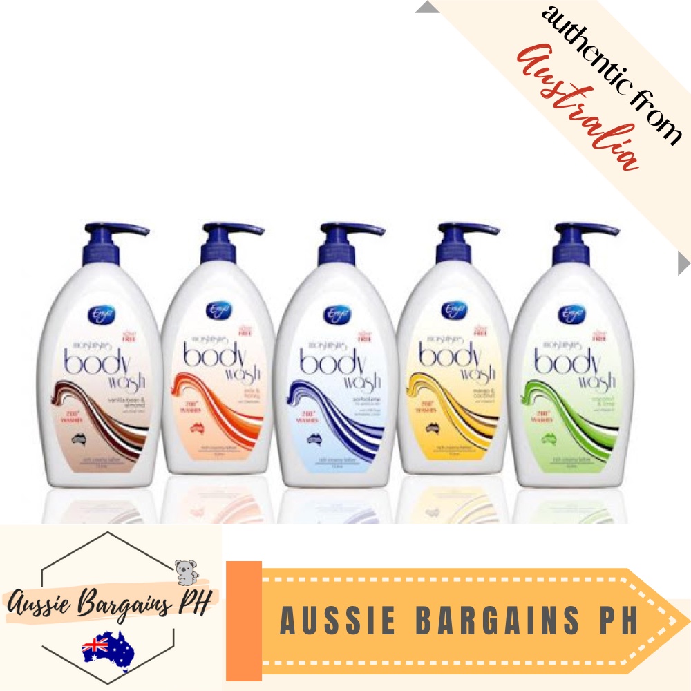 Enya Body Wash 1L (Sorbolene, Milk & Honey, Mango, Vanilla Bean