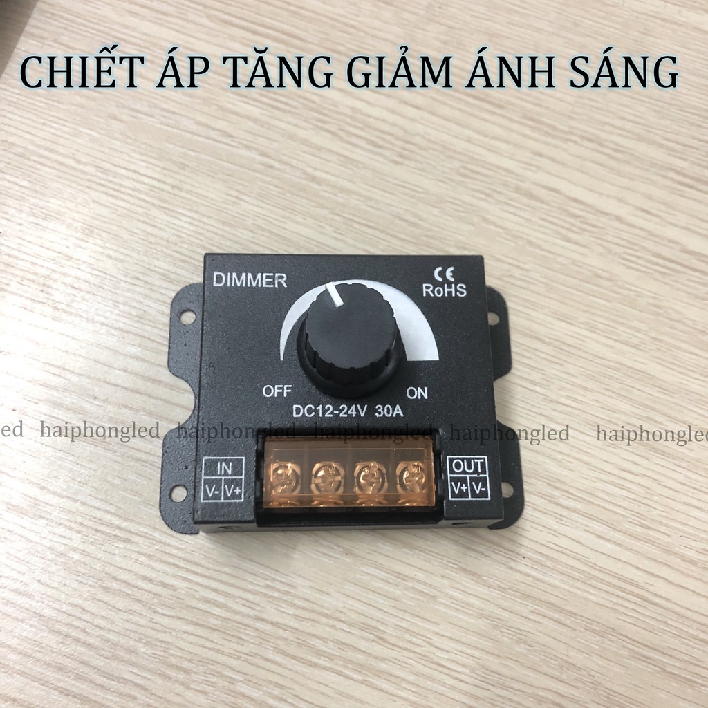 (Potentiometer) Dimmer Light Regulator Increase Or Decrease 12V 24V