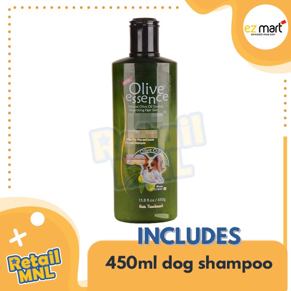 450ml Natural Olive Oil Essence Nourishing Dog Shampoo For Killing Lice