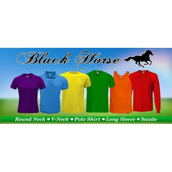 black horse polo shirt