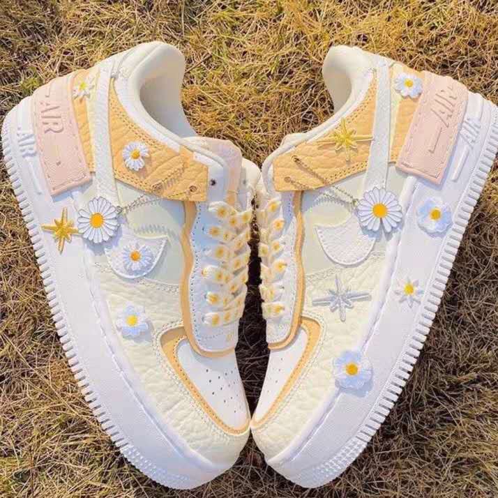 Nike2.0 Air Force 1 Shadow (Macaron) Women's High-Quality Ultralight  Low-Top Sneakers | Shopee Philippines