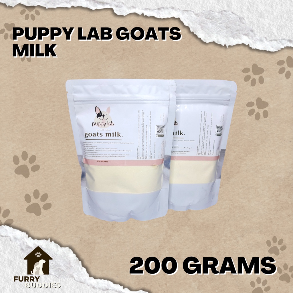 PUPPY LAB GOATS MILK REPLACER (200 GRAMS) Shopee Philippines