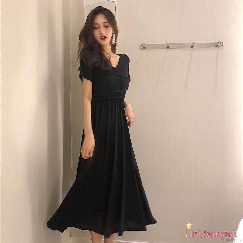 long black dress casual