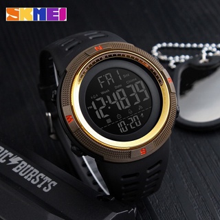 SKMEI  Official 1251 50m Waterproof Men's Digital Sports Watch Multi-function EL Light Alarm clock relo watches #8