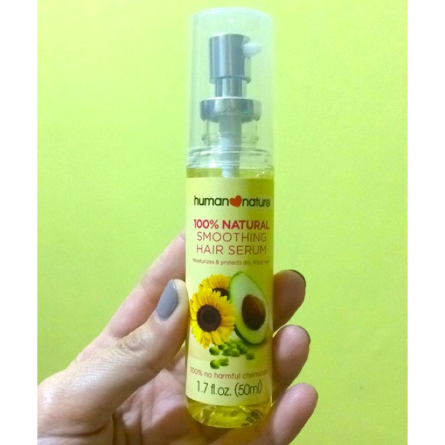 Human Nature Smoothing Hair Serum 50ml Shopee Philippines