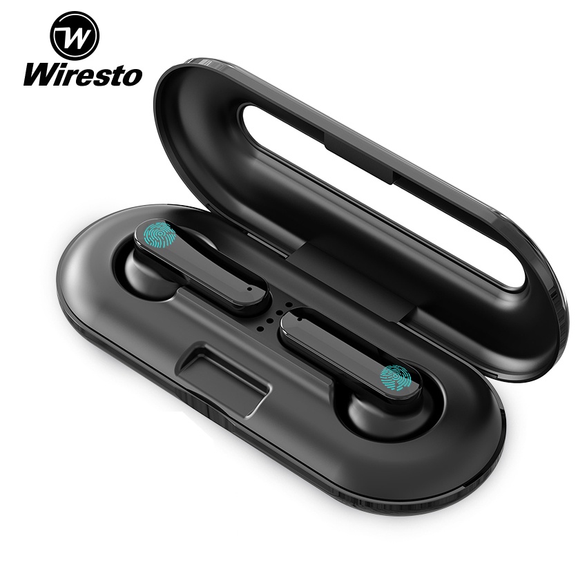 Wiresto Wireless Earbuds Mini Bluetooth 5.0 Earphones Stereo Headphones