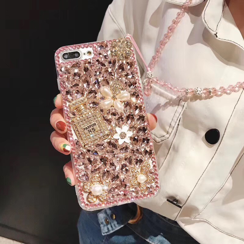 Iphone 11 Pro Max X Xs Max Xr 5 5s Se Perfume Bottle Diamonds Layard Case Shopee Philippines