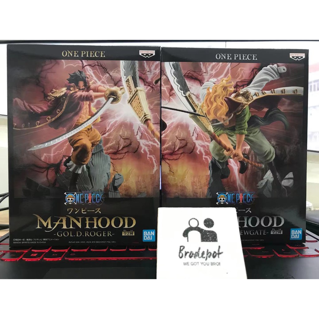 Ready Stock Banpresto One Piece Manhood Gol D Roger Edward Newgate White Beard Figure Shopee Philippines