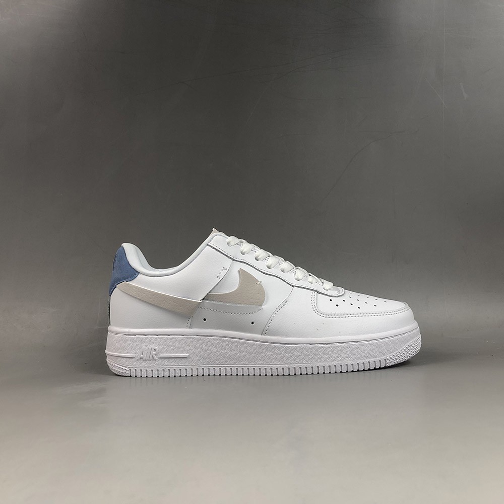 white red blue air force 1